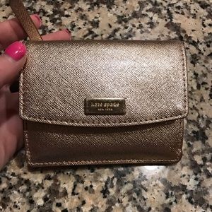 Kate Spade Rose Gold Wallet